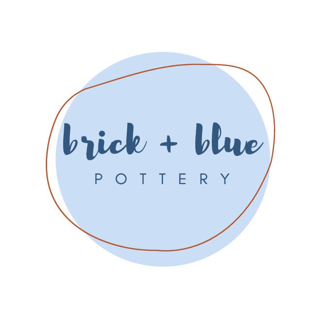 Brick + Blue Pottery